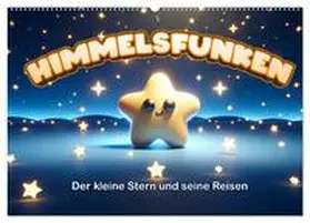 artefacti / CALVENDO |  Himmelsfunken: Der kleine Stern und seine Reisen (Wandkalender 2026 DIN A2 quer), CALVENDO Monatskalender | Sonstiges |  Sack Fachmedien