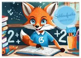 CALVENDO / pixs:sell |  Schlaufuchs - Abenteuer Schule (Wandkalender 2026 DIN A2 quer), CALVENDO Monatskalender | Sonstiges |  Sack Fachmedien