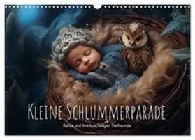 artefacti / CALVENDO |  Kleine Schlummerparade: Babys und ihre kuscheligen Tierfreunde (Wandkalender 2026 DIN A3 quer), CALVENDO Monatskalender | Sonstiges |  Sack Fachmedien