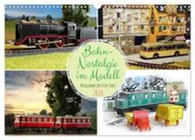 CALVENDO / Huschka |  Bahn-Nostalgie im Modell (Wandkalender 2026 DIN A3 quer), CALVENDO Monatskalender | Sonstiges |  Sack Fachmedien