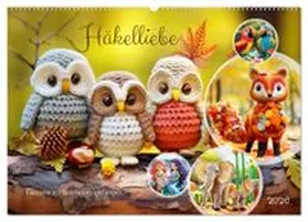 CALVENDO / Frost |  Häkelliebe - Fantasie in Maschen einfangen (Wandkalender 2026 DIN A2 quer), CALVENDO Monatskalender | Sonstiges |  Sack Fachmedien