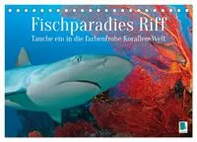 CALVENDO |  Fischparadies Riff (Tischkalender 2026 DIN A5 quer), CALVENDO Monatskalender | Sonstiges |  Sack Fachmedien