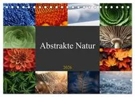Michel / CALVENDO |  Abstrakte Natur (Tischkalender 2026 DIN A5 quer), CALVENDO Monatskalender | Sonstiges |  Sack Fachmedien