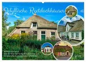 Kleemann / CALVENDO |  Idyllische Reetdachhäuser (Wandkalender 2026 DIN A2 quer), CALVENDO Monatskalender | Sonstiges |  Sack Fachmedien