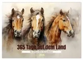 CALVENDO / Tapper |  365 Tage auf dem Land (Wandkalender 2026 DIN A2 quer), CALVENDO Monatskalender | Sonstiges |  Sack Fachmedien