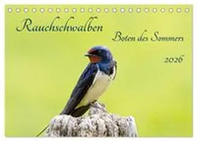 CALVENDO / Voss |  Rauchschwalben - Boten des Sommers (Tischkalender 2026 DIN A5 quer), CALVENDO Monatskalender | Sonstiges |  Sack Fachmedien