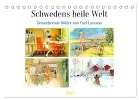 Lehmann (Hrsg.) / CALVENDO |  Schwedens heile Welt (Tischkalender 2026 DIN A5 quer), CALVENDO Monatskalender | Sonstiges |  Sack Fachmedien