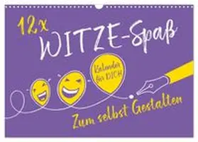 CALVENDO / ROTH-Design |  12 x WITZE-Spaß - Bastelkalender (Wandkalender 2026 DIN A3 quer), CALVENDO Monatskalender | Sonstiges |  Sack Fachmedien