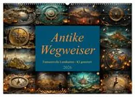 Illgen / CALVENDO |  Antike Wegweiser (Wandkalender 2026 DIN A2 quer), CALVENDO Monatskalender | Sonstiges |  Sack Fachmedien