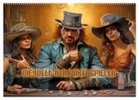 CALVENDO / Brunner-Klaus |  Die Welt der Pokerspieler (Wandkalender 2026 DIN A2 quer), CALVENDO Monatskalender | Sonstiges |  Sack Fachmedien