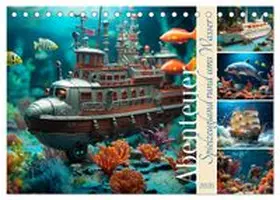 CALVENDO / Waurick |  Abenteuer Spielzeugland rund ums Wasser (Tischkalender 2026 DIN A5 quer), CALVENDO Monatskalender | Sonstiges |  Sack Fachmedien