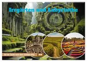 Gierok-Latniak / CALVENDO |  Irrgärten und Labyrinthe (Wandkalender 2026 DIN A2 quer), CALVENDO Monatskalender | Sonstiges |  Sack Fachmedien
