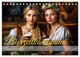 CALVENDO / Frost |  Bierzeltköniginnen - Biergenuss im Dirndl (Tischkalender 2026 DIN A5 quer), CALVENDO Monatskalender | Sonstiges |  Sack Fachmedien