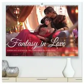 CALVENDO / Waurick |  Fantasy in Love (hochwertiger Premium Wandkalender 2026 DIN A2 quer), Kunstdruck in Hochglanz | Sonstiges |  Sack Fachmedien