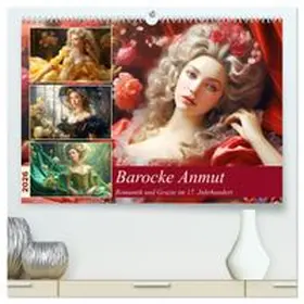 CALVENDO / Hurley |  Barocke Anmut. Romantik und Grazie im 17. Jahrhundert (hochwertiger Premium Wandkalender 2026 DIN A2 quer), Kunstdruck in Hochglanz | Sonstiges |  Sack Fachmedien