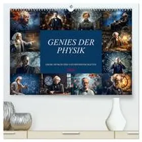 Meutzner / CALVENDO |  Genies der Physik (hochwertiger Premium Wandkalender 2026 DIN A2 quer), Kunstdruck in Hochglanz | Sonstiges |  Sack Fachmedien