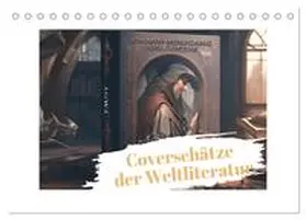 Siebler-Ferry / CALVENDO |  Coverschätze der Weltliteratur (Tischkalender 2026 DIN A5 quer), CALVENDO Monatskalender | Sonstiges |  Sack Fachmedien