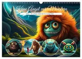 CALVENDO / Di Chito |  Keine Angst vor Monstern (Wandkalender 2026 DIN A3 quer), CALVENDO Monatskalender | Sonstiges |  Sack Fachmedien
