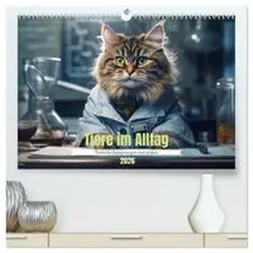 Schmidt / CALVENDO |  Tiere im Alltag (hochwertiger Premium Wandkalender 2026 DIN A2 quer), Kunstdruck in Hochglanz | Sonstiges |  Sack Fachmedien