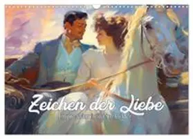 CALVENDO / Brunner-Klaus |  Zeichen der Liebe Impressionistische Bilder (Wandkalender 2026 DIN A3 quer), CALVENDO Monatskalender | Sonstiges |  Sack Fachmedien