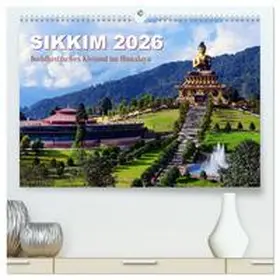 Bergermann / CALVENDO |  Sikkim - Buddhistisches Kleinod im Himalaya (hochwertiger Premium Wandkalender 2026 DIN A2 quer), Kunstdruck in Hochglanz | Sonstiges |  Sack Fachmedien