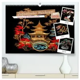 CALVENDO / Frost |  Japanische Stickerei - Hommage an die Ästhetik des Landes (hochwertiger Premium Wandkalender 2026 DIN A2 quer), Kunstdruck in Hochglanz | Sonstiges |  Sack Fachmedien