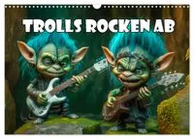 CALVENDO / Brunner-Klaus |  Trolls rocken ab (Wandkalender 2026 DIN A3 quer), CALVENDO Monatskalender | Sonstiges |  Sack Fachmedien