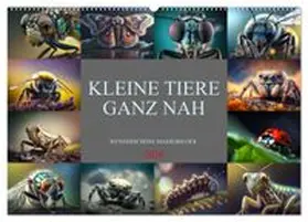 CALVENDO / Meutzner |  Kleine Tiere ganz nah (Wandkalender 2026 DIN A2 quer), CALVENDO Monatskalender | Sonstiges |  Sack Fachmedien