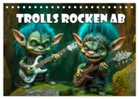 CALVENDO / Brunner-Klaus |  Trolls rocken ab (Tischkalender 2026 DIN A5 quer), CALVENDO Monatskalender | Sonstiges |  Sack Fachmedien
