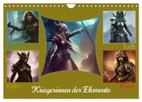 Paul - Babetts Bildergalerie / CALVENDO |  Kriegerinnen der Elemente (Wandkalender 2026 DIN A4 quer), CALVENDO Monatskalender | Sonstiges |  Sack Fachmedien