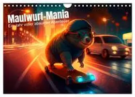 artefacti / CALVENDO |  Maulwurf Mania Ein Jahr voller absurder Abenteuer (Wandkalender 2026 DIN A4 quer), CALVENDO Monatskalender | Sonstiges |  Sack Fachmedien