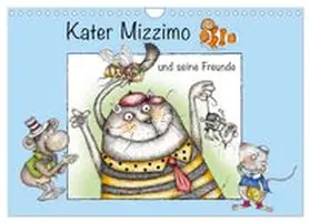 CALVENDO / Krätschmer |  Kater Mizzimo und seine Freunde (Wandkalender 2026 DIN A4 quer), CALVENDO Monatskalender | Sonstiges |  Sack Fachmedien