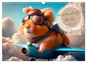 artefacti / CALVENDO |  Märchenhafte Merlis - Schweinegeile Illustrationen (Wandkalender 2026 DIN A3 quer), CALVENDO Monatskalender | Sonstiges |  Sack Fachmedien