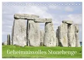 CALVENDO / Gregoropoulos |  Geheimnisvolles Stonehenge (Tischkalender 2026 DIN A5 quer), CALVENDO Monatskalender | Sonstiges |  Sack Fachmedien