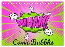 CALVENDO / pixs:sell | Comic Bubbles (Tischkalender 2026 DIN A5 quer), CALVENDO Monatskalender | Sonstiges | 978-3-457-54670-3 | www.sack.de