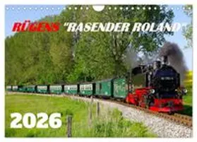 CALVENDO / Prescher |  Rügens "rasender Roland" (Wandkalender 2026 DIN A4 quer), CALVENDO Monatskalender | Sonstiges |  Sack Fachmedien