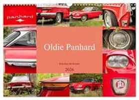 Bölts / CALVENDO |  Oldie Panhard - Klassiker für Kenner (Wandkalender 2026 DIN A3 quer), CALVENDO Monatskalender | Sonstiges |  Sack Fachmedien