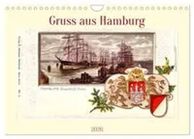 von Löwis of Menar / CALVENDO |  Gruss aus Hamburg (Wandkalender 2026 DIN A4 quer), CALVENDO Monatskalender | Sonstiges |  Sack Fachmedien