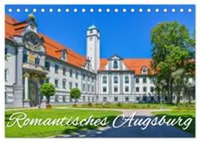CALVENDO / Hackstein | Romantisches Augsburg (Tischkalender 2026 DIN A5 quer), CALVENDO Monatskalender | Sonstiges | 978-3-457-56206-2 | www.sack.de
