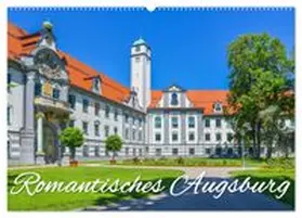 CALVENDO / Hackstein | Romantisches Augsburg (Wandkalender 2026 DIN A2 quer), CALVENDO Monatskalender | Sonstiges | 978-3-457-56253-6 | www.sack.de