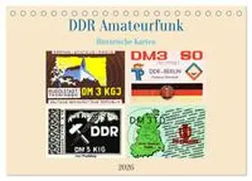 von Löwis of Menar / CALVENDO |  DDR Amateurfunk Historische Karten (Tischkalender 2026 DIN A5 quer), CALVENDO Monatskalender | Sonstiges |  Sack Fachmedien
