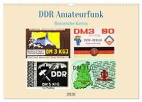 CALVENDO / von Löwis of Menar |  DDR Amateurfunk Historische Karten (Wandkalender 2026 DIN A3 quer), CALVENDO Monatskalender | Sonstiges |  Sack Fachmedien