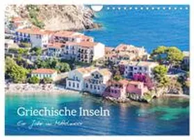 CALVENDO / Colombo |  Griechische Inseln - Ein Jahr im Mittelmeer (Wandkalender 2026 DIN A4 quer), CALVENDO Monatskalender | Sonstiges |  Sack Fachmedien