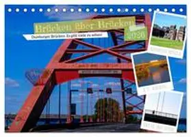 Fritsche / CALVENDO |  Duisburg - Brücken über Brücken (Tischkalender 2026 DIN A5 quer), CALVENDO Monatskalender | Sonstiges |  Sack Fachmedien