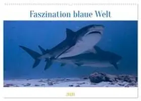 Schulz / CALVENDO |  Faszination blaue Welt (Wandkalender 2026 DIN A2 quer), CALVENDO Monatskalender | Sonstiges |  Sack Fachmedien