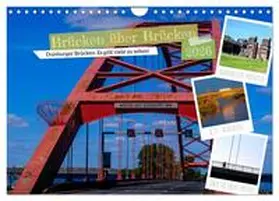 Fritsche / CALVENDO |  Duisburg - Brücken über Brücken (Wandkalender 2026 DIN A4 quer), CALVENDO Monatskalender | Sonstiges |  Sack Fachmedien