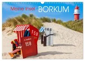 CALVENDO / Scherf |  Meine Insel Borkum (Wandkalender 2026 DIN A3 quer), CALVENDO Monatskalender | Sonstiges |  Sack Fachmedien