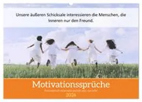 CALVENDO / MOTIVATIONPUUR |  Motivationssprüche Freundschaft (Wandkalender 2026 DIN A2 quer), CALVENDO Monatskalender | Sonstiges |  Sack Fachmedien
