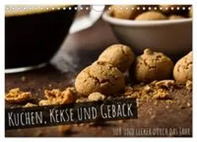 CALVENDO / Rettenberger |  Kuchen, Kekse und Gebäck - süß und lecker durch das Jahr (Wandkalender 2026 DIN A4 quer), CALVENDO Monatskalender | Sonstiges |  Sack Fachmedien