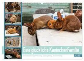 Maas / CALVENDO |  Eine glückliche Kaninchenfamilie (Wandkalender 2026 DIN A3 quer), CALVENDO Monatskalender | Sonstiges |  Sack Fachmedien